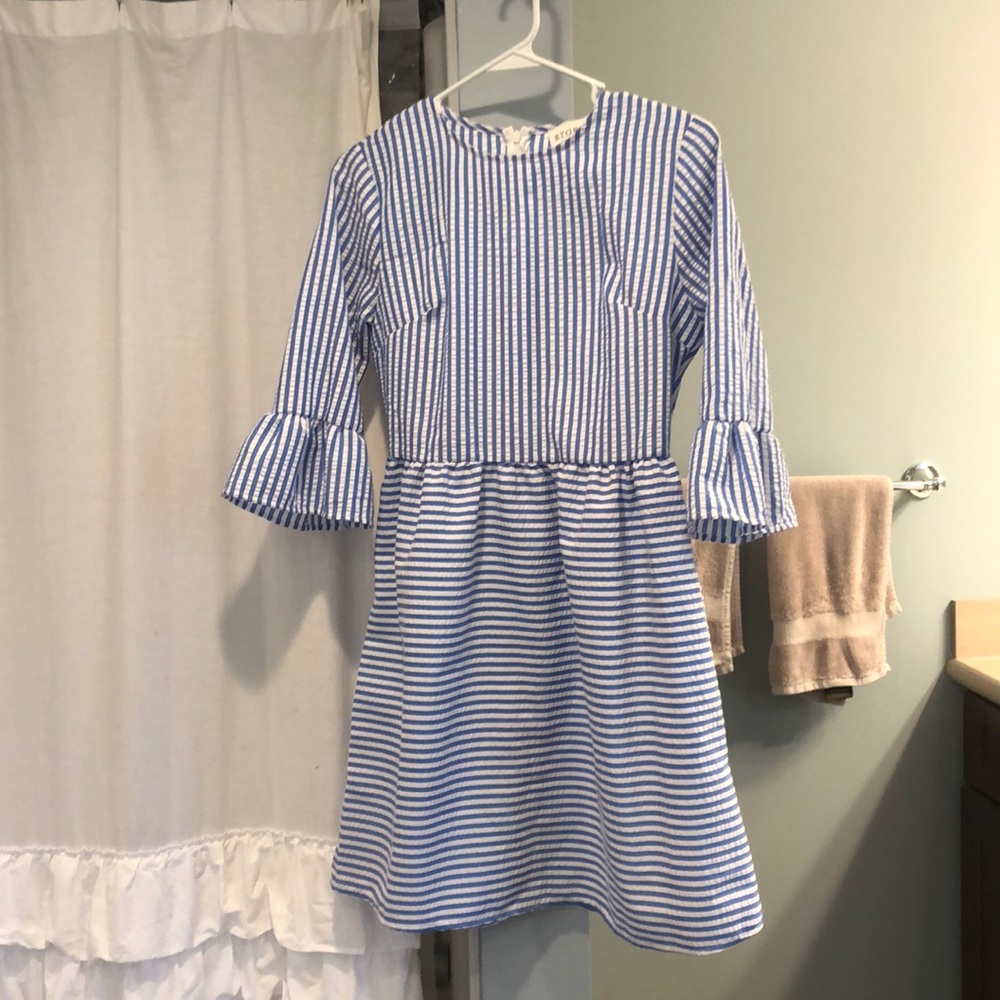 Seersucker Dress